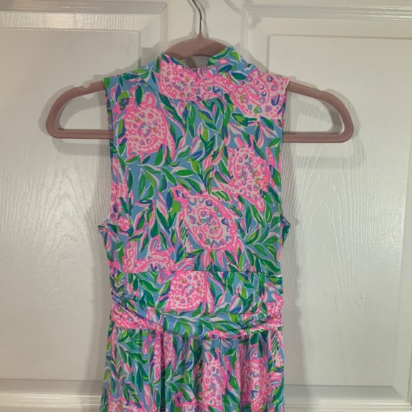 Lily Pulitzer Annalise Sleeveless Ruffle Dress Size XXS - Picture 7 of 10